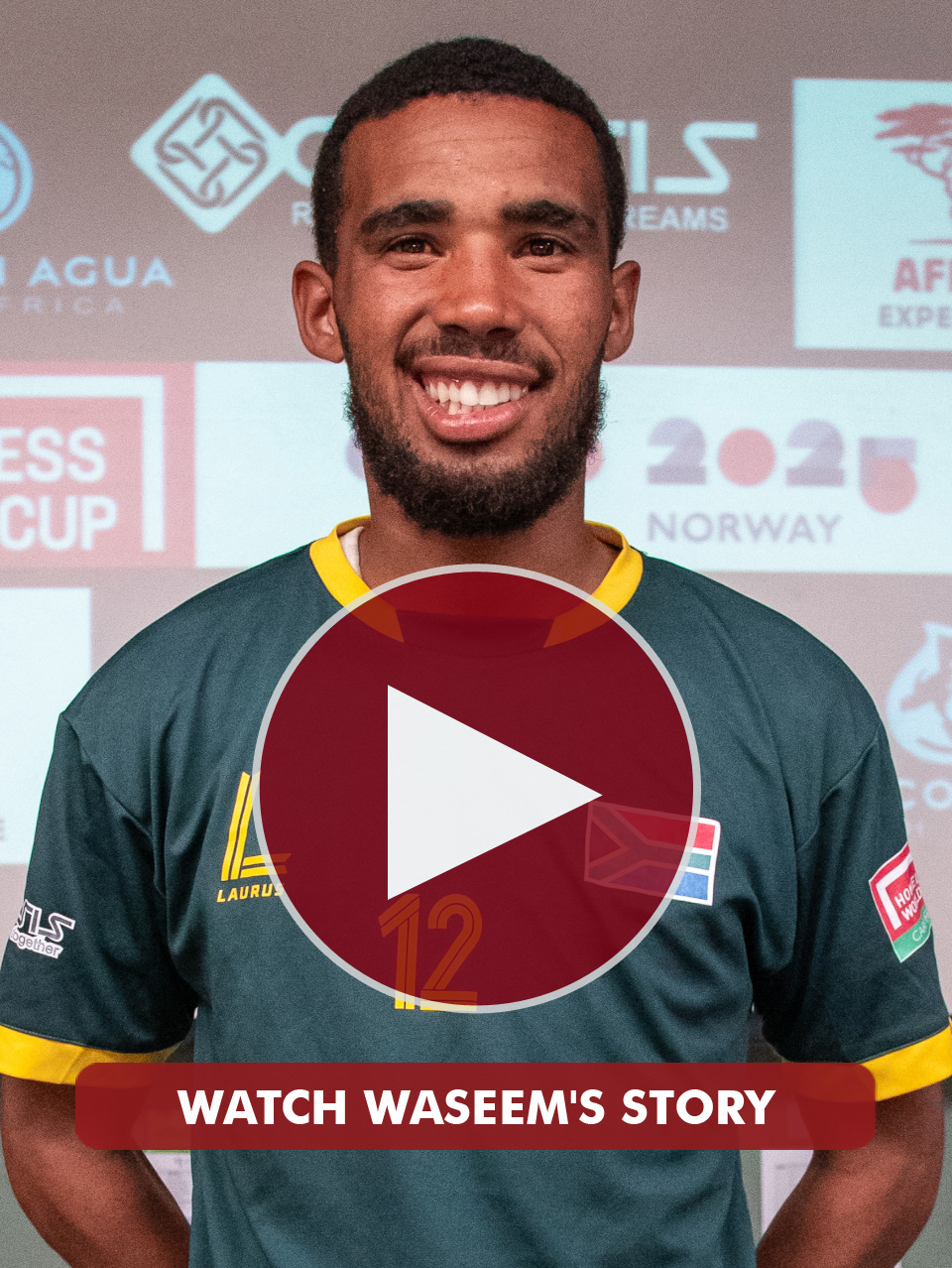 Player Waseem Jacobs